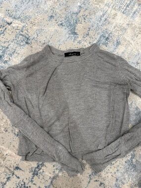 Grey Crewneck Sweater